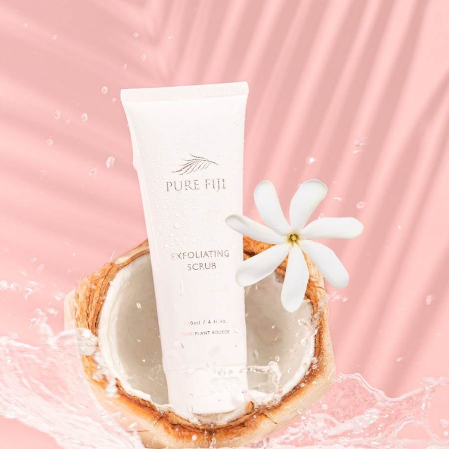 FACIAL EXFOLIATING SCRUB WITH PAPAYA & PINEAPPLE ENZYME