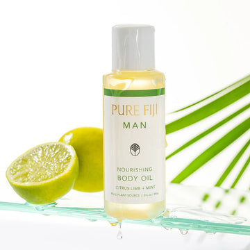 MAN -  NOURISHING BODY OIL CITRUS & MINT 90MLS